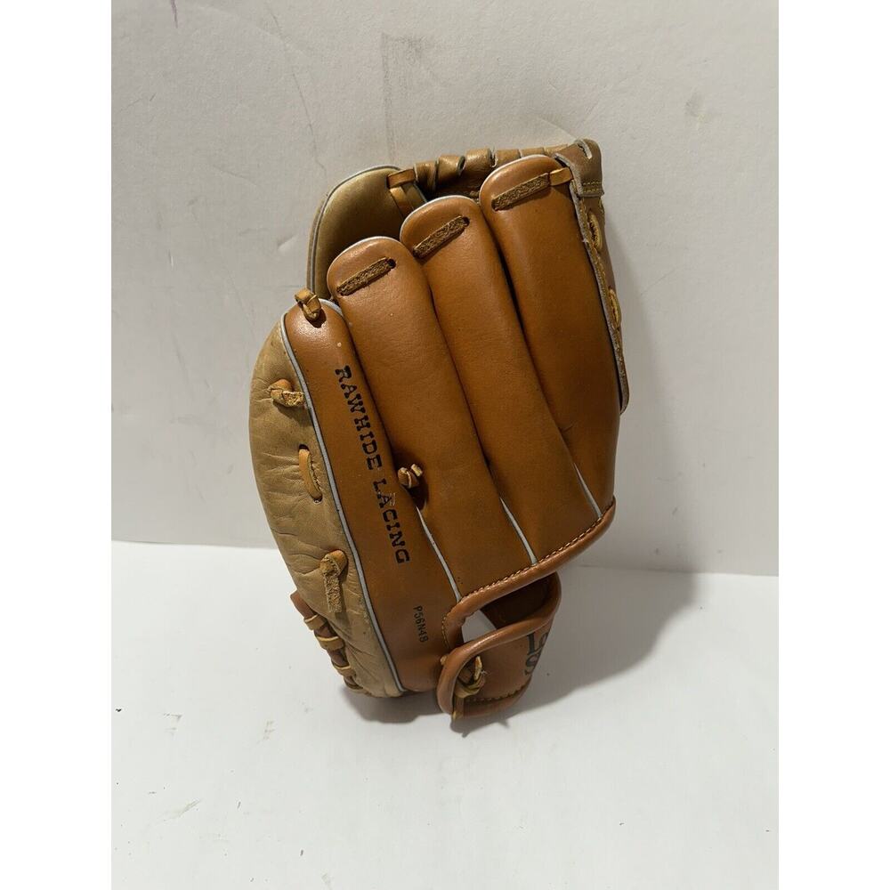 Louisville Slugger LSG65N Leather Softball Mitt‎ Glove Youth RHT 9” Brown